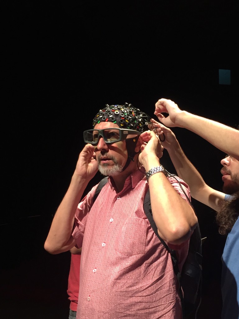 Maestro Abel Rocha, com fNIRS e Eye-Tracker